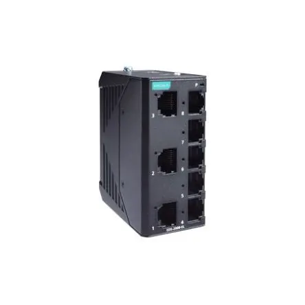 Produktfoto 1 von MOXA Ethernet-Switch 7-Port Unmanaged Ethernet-Switch