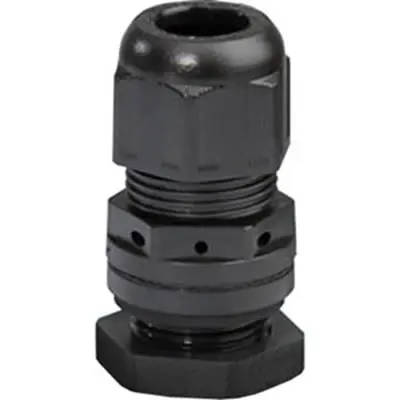Produktfoto 1 von HENSEL KBS Kabelverschraubung, M20 x 1.5 Polyamid Schwarz 6 mm/ 13 mm, IP67, IP65