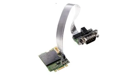 Produktfoto 1 von Hilscher 1 Anschl. PCI-Express Serielle Karte 1Mbit/s D-Sub