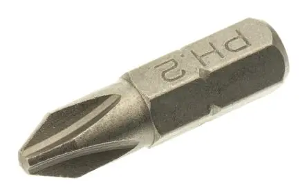 Produktfoto 1 von RS PRO 1/4 in PH2 Phillips Schraubbit-Satz, Phillips, aus CrMo-Stahl, 50-teilig, 25mm