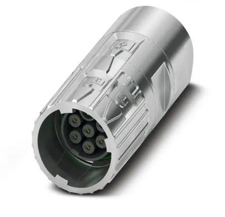 Produktfoto 1 von Phoenix Contact M17 PRO M17 Rundsteckverbinder Buchse 7-polig Buchse 14A Kabel IP67, IP68
