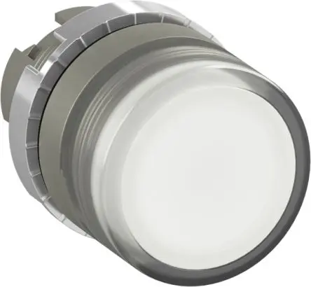 Produktfoto 1 von ABB 1SFA1 Druckschalter, Weiß Tastend Rund, IP66