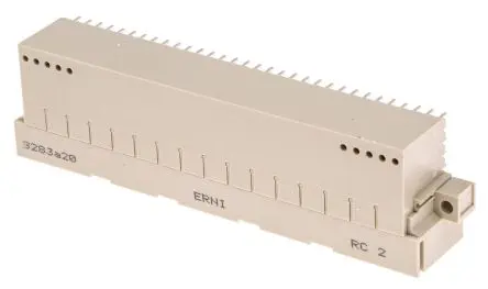 Produktfoto 1 von Fischer ERNIPRESS DIN 41612 Stecker gewinkelt, 160-polig / 5-reihig, Raster 2.54 mm Raster Stecker