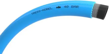 Produktfoto 1 von TRICOFLEX Schlauch, Ø 12 mm 20 mm Außen-ø Blau Polyvinylchlorid 40 bar x 25 m