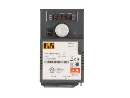 Produktfoto 1 von B&R Wechselrichtermodul, 3-phasig, 240V ac, Bewegung-Steuerung / 36.9A 7.5 kW, L: 308 mm B: 150 mm T: 178 mm