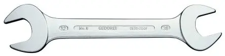 Produktfoto 1 von Gedore Doppelgabelschlüssel Metrisch 31Crv3, Länge 394 mm