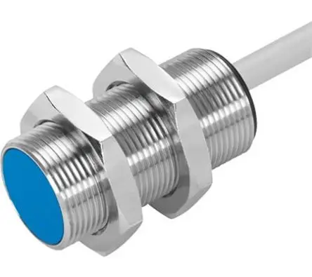 Produktfoto 1 von Festo SIEH M18 Induktiver Näherungssensor, Gewinderohr NPN / 200mA 10 mm, IP67 30 V dc
