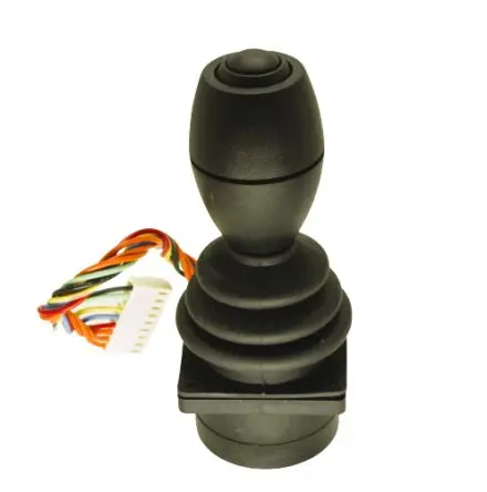 Produktfoto 1 von APEM 3000 Hall-Effekt-Joystick, 2-Achsen Analog, IP66 Griff Typ Knopf