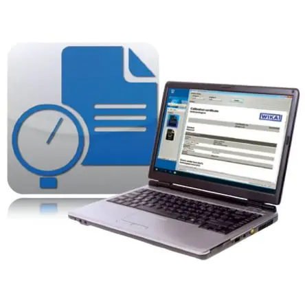 Produktfoto 1 von WIKA Multimeter-Software für Druckmessgeräte Kalibrierungssoftware