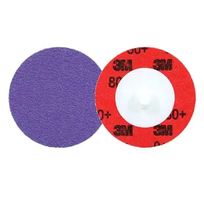 Produktfoto 1 von 3M 3M Cubitron 3 Roloc Durable Edge Disc 1184F Präzisionskorn Schleifscheibe Ø 50.8 mm, Korngröße 80+ 50