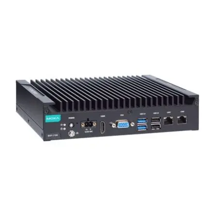 Produktfoto 1 von MOXA BXP-C100 Industrie-PC 90 W 4 Adern, Intel Core i7-1185G7E, 8GB 2.8 GHz IP20 für Linux, Windows
