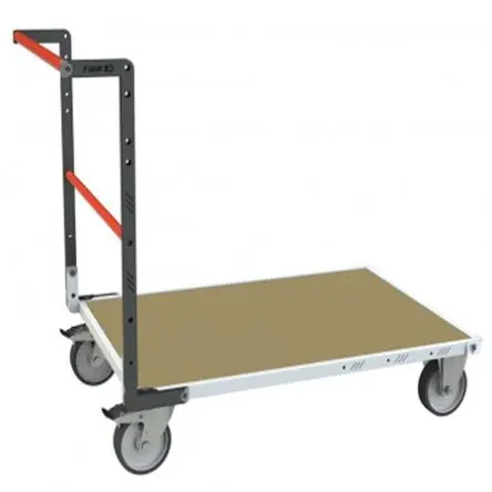 Produktfoto 1 von FIMM Gestellwagen, Stahl Rahmen, max. 500 kg 1200 mm, 980 mm 800 mm