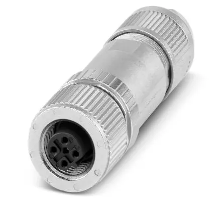 Produktfoto 1 von Phoenix Contact SACC 13 M12 Rundsteckverbinder Stecker 5-polig Buchse 4A Kabel IP65, IP67