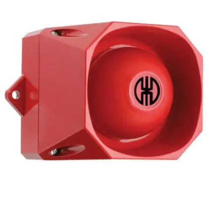 Produktfoto 1 von Werma 139 Elektronischer Signalgeber Wand IP66 60V 32-Ton 105 dB @ 1m, Rot DC