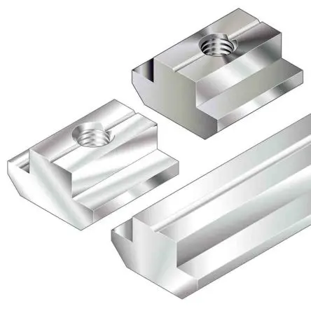 Produktfoto 1 von Bosch Rexroth Verbindungskomponente, Schleifblock, Befestigungs- und Anschlusselement für 10mm, M5, L. 20mm passend für
