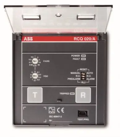 Produktfoto 1 von ABB RCQ Emax2 Elektronischer Schutzschalter 415V, 20A, Typ H L. 130 mm x 135mm