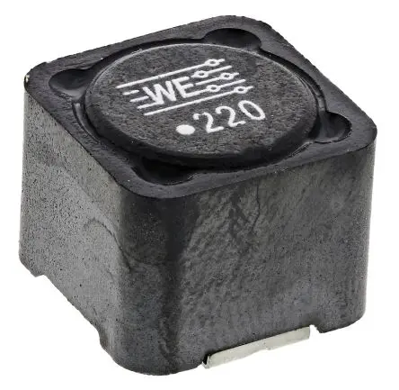 Produktfoto 1 von Wurth Elektronik WE-PD Drosselspule mit Abschirmung, 22 μH 5.3 A AEC-Q200 mit Ferrit-Kern, 1210 Gehäuse ±20 %