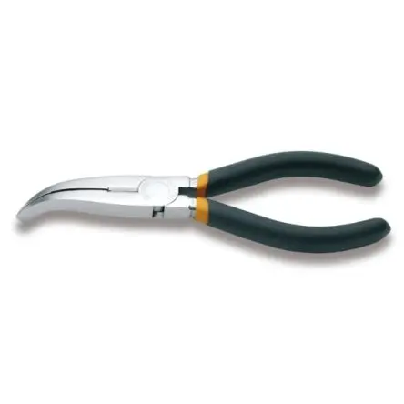 Produktfoto 1 von BETA Spitzzange / Backen 54mm Gebogene flache gerändelte Nase 160mm