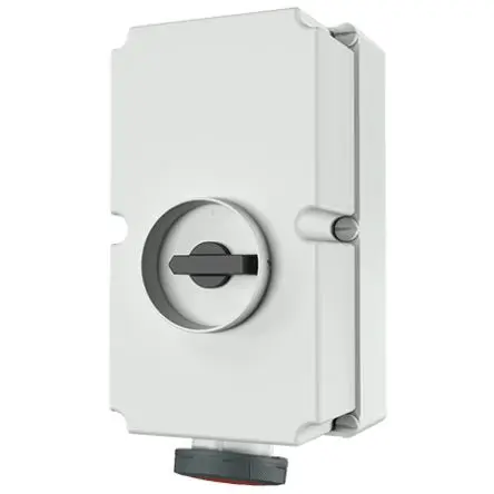 Produktfoto 1 von MENNEKES CEE Steckvorrichtung Überspannungsschutz, Buchse Grau Gerade 5 6 h 125A, 400V, IP67