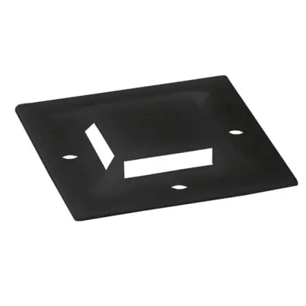 Produktfoto 1 von Thomas & Betts Schraubbefestigung Befestigungssockel, Nylon Schwarz 38.1 mm x 38.1mm für 4.3 mm