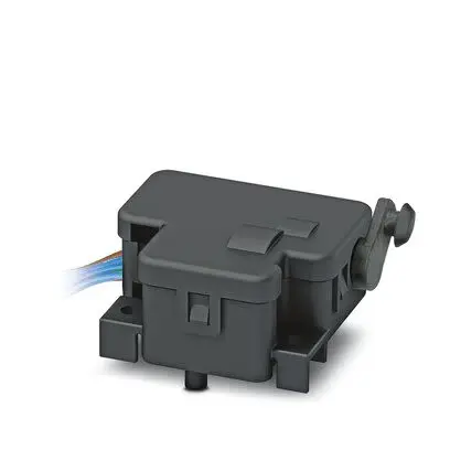 Phoenix Contact CHARX connect modular CEE Steckvorrichtung, Buchse Schwarz Gerade 4 0.2A, 12V