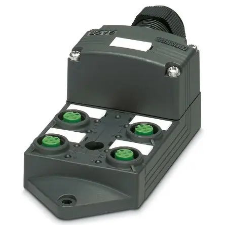 Produktfoto 1 von Phoenix Contact SACB Sensor-Box 4 Anschlüsse, M12
