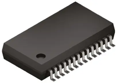Produktfoto 1 von Maxim Integrated 18 bit ADC 5, 4.8 ksps SSOP, 28-Pin