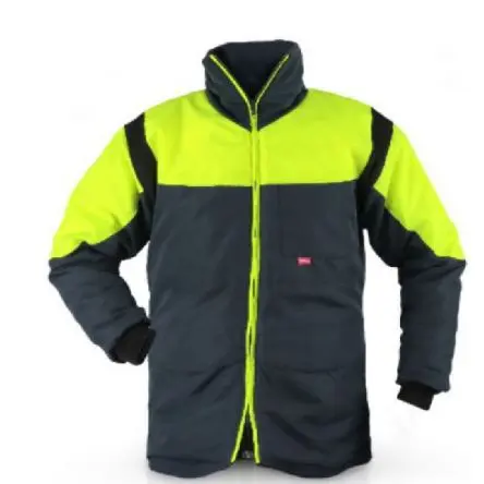 Produktfoto 1 von Flexitog Unisex Atmungsaktiv, Wetterfest, Kälteresistent Jacke Gewebe Marine, Gelb, Größe S