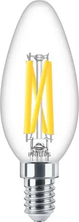Produktfoto 1 von Philips Lighting Master LED-Birne Kerze Dimmbar 3.4 W 40 W / 230V 470 lm E14 Sockel 2700k Warm Glow