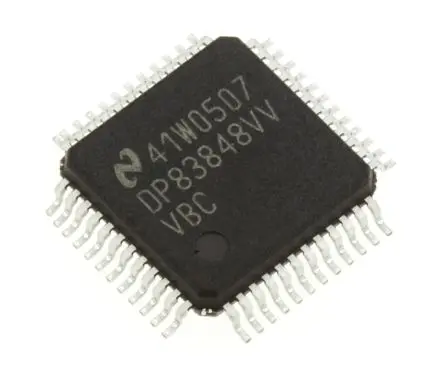 Produktfoto 1 von Texas Instruments Ethernet-Transceiver Vollduplex/Halbduplex 3.3 V 100 Mbit/s RMII, LQFP 48-Pin 3.3V