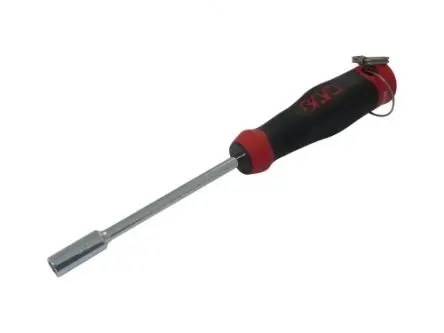 Produktfoto 1 von SAM 10 mm Sechskant Steckschlüssel-Handgriff Schließer (NO), Länge 255mm / Klinge 125 mm