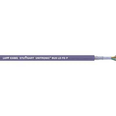 Produktfoto 1 von Lapp Netzkabel, 2-adrig Violett, 100 m, Polyurethan 70 °C