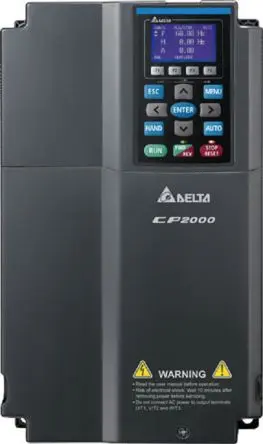 Produktfoto 1 von Delta Electronics CP2000 3-Phasen Antrieb mit regelbarer Drehzahl 15 kW 460V 32 A 599Hz
