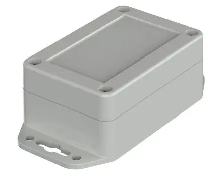 Produktfoto 1 von Bopla Euromas X; Gehäuse; ABS; Hellgrau Geflanscht; IK07 IP66, IP68 Breite 60 mm Höhe 39.9 mm Länge 90 mm