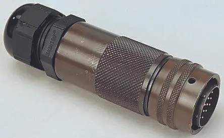 Produktfoto 1 von Amphenol Socapex, 451 Nickellegierung MIL-Spec Rundsteckverbinder Gerade, 10-polig, Kabel, Gehäuse 12 Stecker,
