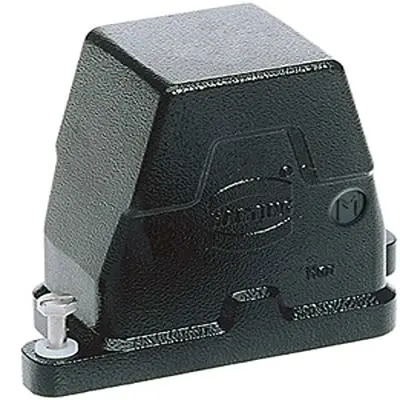 Produktfoto 1 von HARTING Han HPR Haube Schraubbefestigung, Kabel 6B Haube, IP65, IP68, IP69, IPx9K
