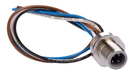 Produktfoto 1 von Hirschmann ELST, 4-polig Sensor-Betätigungselementkabel, Gerade Stecker / Nicht abgeschlossen, Länge 200 mm