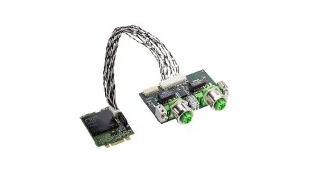 Produktfoto 1 von Hilscher 2 Anschl. PCI-Express Netzwerkkarte 100Mbit/s RJ45
