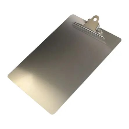 Detectamet Klemmbrett, A4+, Aluminium Silber