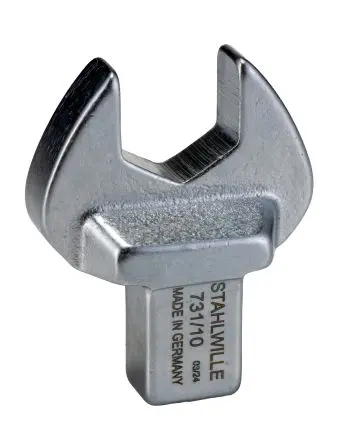 Produktfoto 1 von STAHLWILLE, 14 x 18 mm Gabelschlüsseleinsatz Einsetzschlüssel, Chrom, 7/8 in