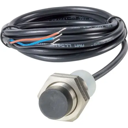Produktfoto 1 von Eaton E57PS Performance Plus M18 Induktiver Näherungssensor, Gewinderohr PnP / 300mA 8 mm, IP69 0 V ac 30 V dc