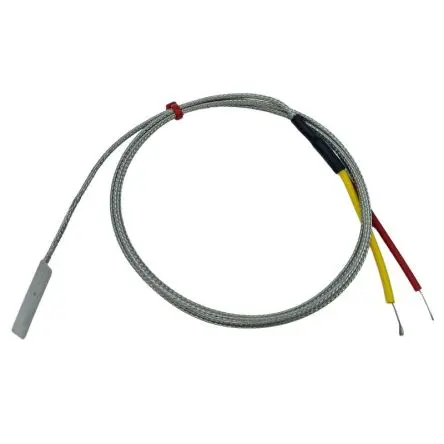 Produktfoto 1 von RS PRO Flat Thermocouple Edelstahl Blatt-Thermoelement Typ K, Ø 13 mm x 2 m -50 °C → 350 °C