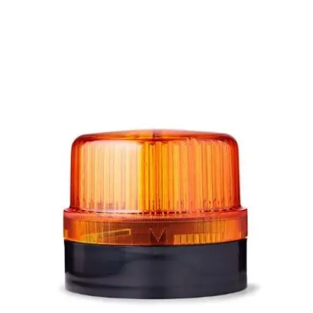 Produktfoto 1 von AUER Signal BLG LED Filament/Warnsummer LED-Signalleuchte 230V ac/dc Gelb Panel, Ø 120 mm x 102 mm IP65