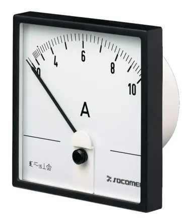 Produktfoto 1 von Socomec 192C Amperemeter 125 A AC, 96 mm x 96 mm