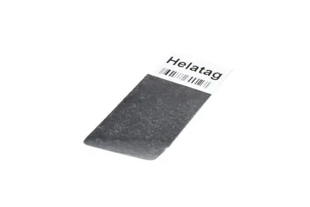Produktfoto 1 von HellermannTyton Klebend Etikettenblatt Selbstverschweißend für Laserdrucker, Weiß, Klar 2500 pro Paket Stück, L. 95.3 mm
