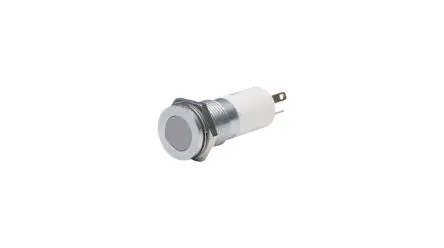 Produktfoto 1 von APEM Q14F Anzeige Kompakt Grün, Rot, Gelb Panel-LED, Abisolierter Draht 24V dc 14 mm, IP67