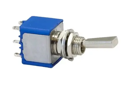 Produktfoto 1 von APEM Kippschalter DPST, Ein-Ein, 125 V ac, 6A, Lötöse