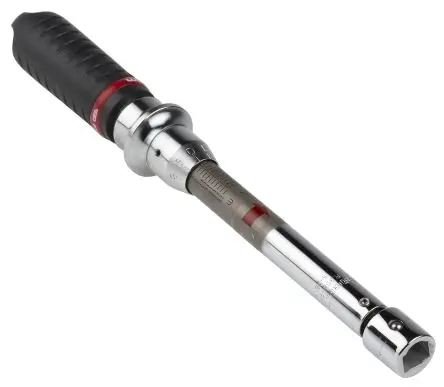 Produktfoto 1 von Facom Klick-Drehmomentschlüssel Offenes Ende 5 To 25 Nm, Länge 271mm, ±2 %, ISO-kalibriert