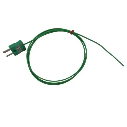 Produktfoto 1 von RS PRO Hermetically Sealed Thermocouple Perfluoralkoxyalkan Hermetisch dichtes Thermoelement Typ K, Ø 7 mm x 1 m -75 °C