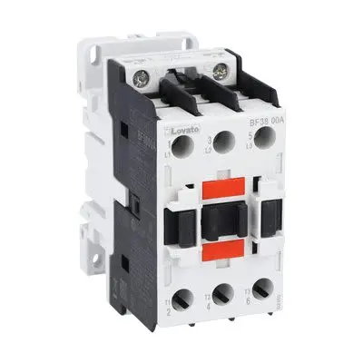 Produktfoto 1 von Lovato BF38 Schütz 230V ac-Spule, 3-polig, 690V / 38 A 62 kW Gerade